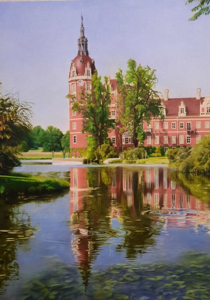 ©MelanTie Fürst Pückler Park mit Blick auf das Schloss in Bad Muskau 15